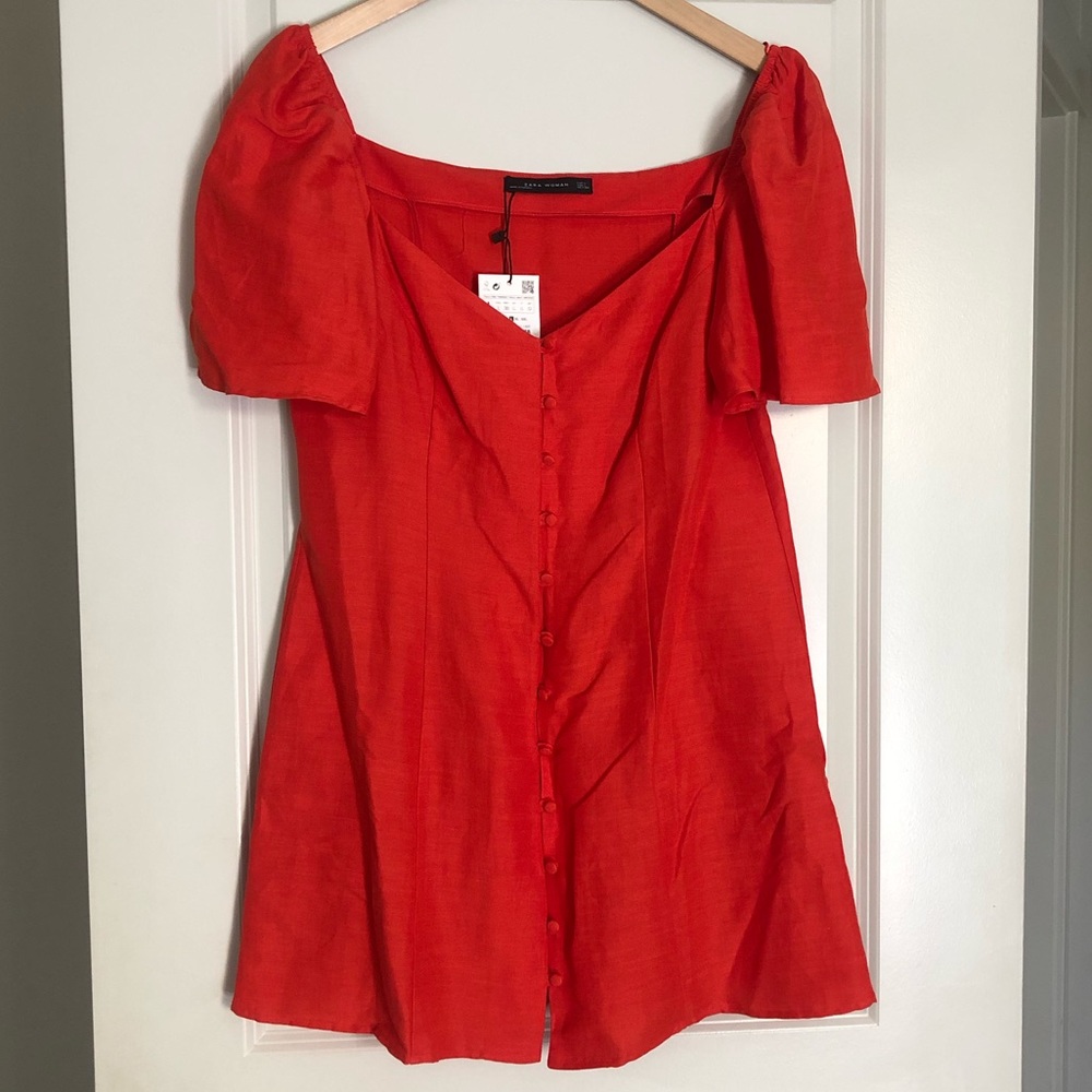 Zara Red Dress